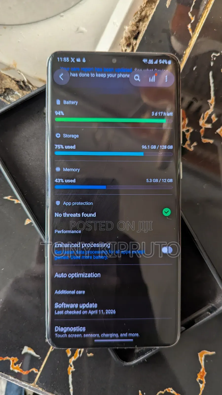 Samsung Galaxy S20 Ultra 5G 128 GB Gray