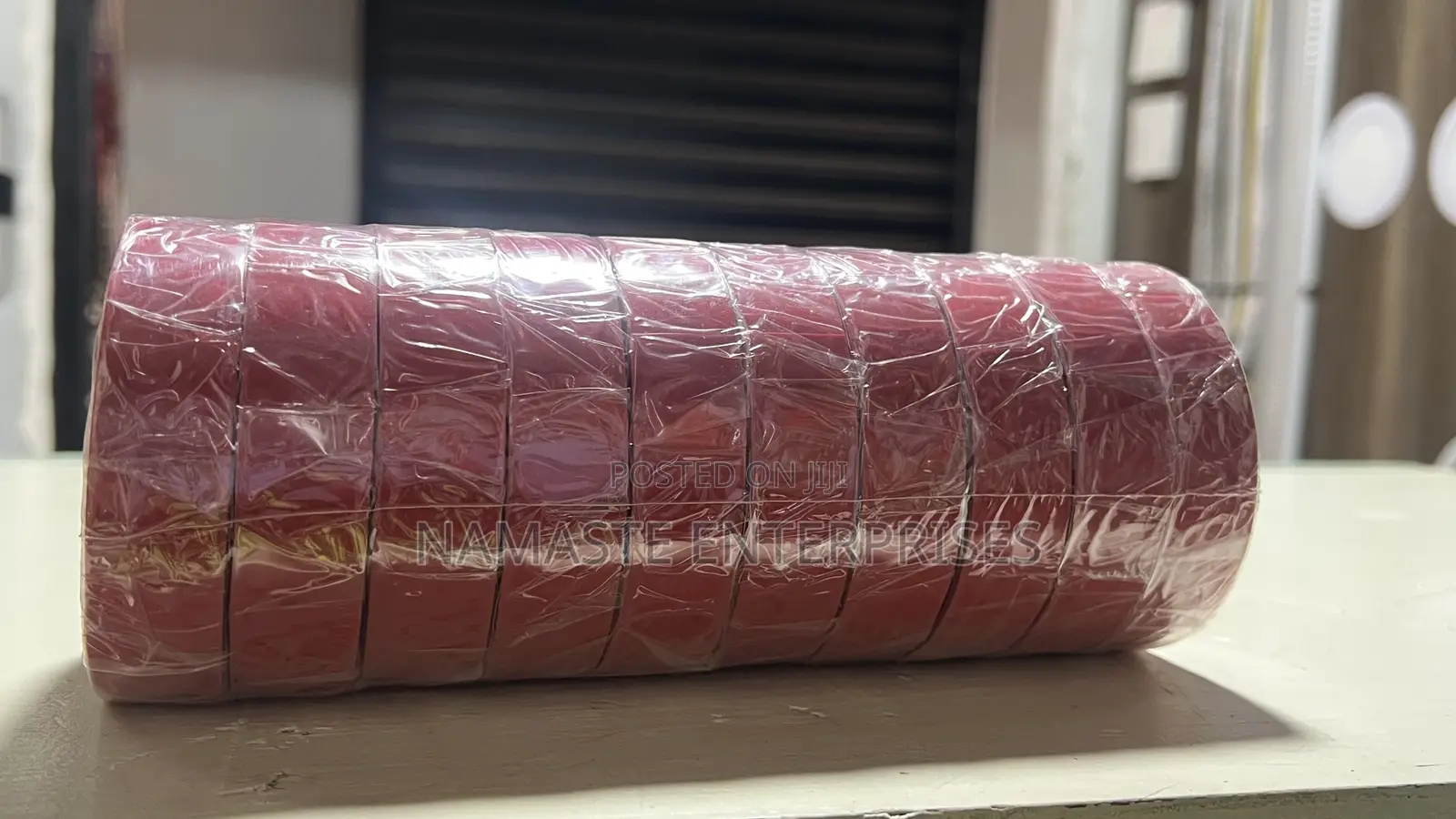 TRONIC Red Insulation Tape - 19mm X 20 Yards - Fire Retardant 600V