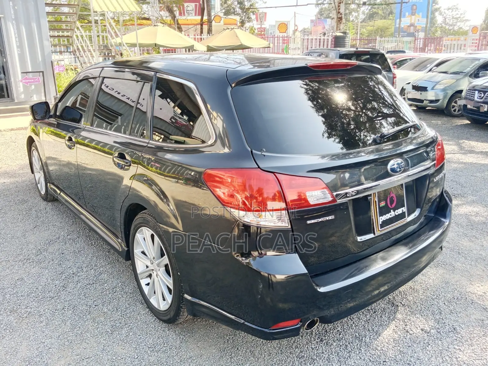 Subaru Legacy 2012 Black