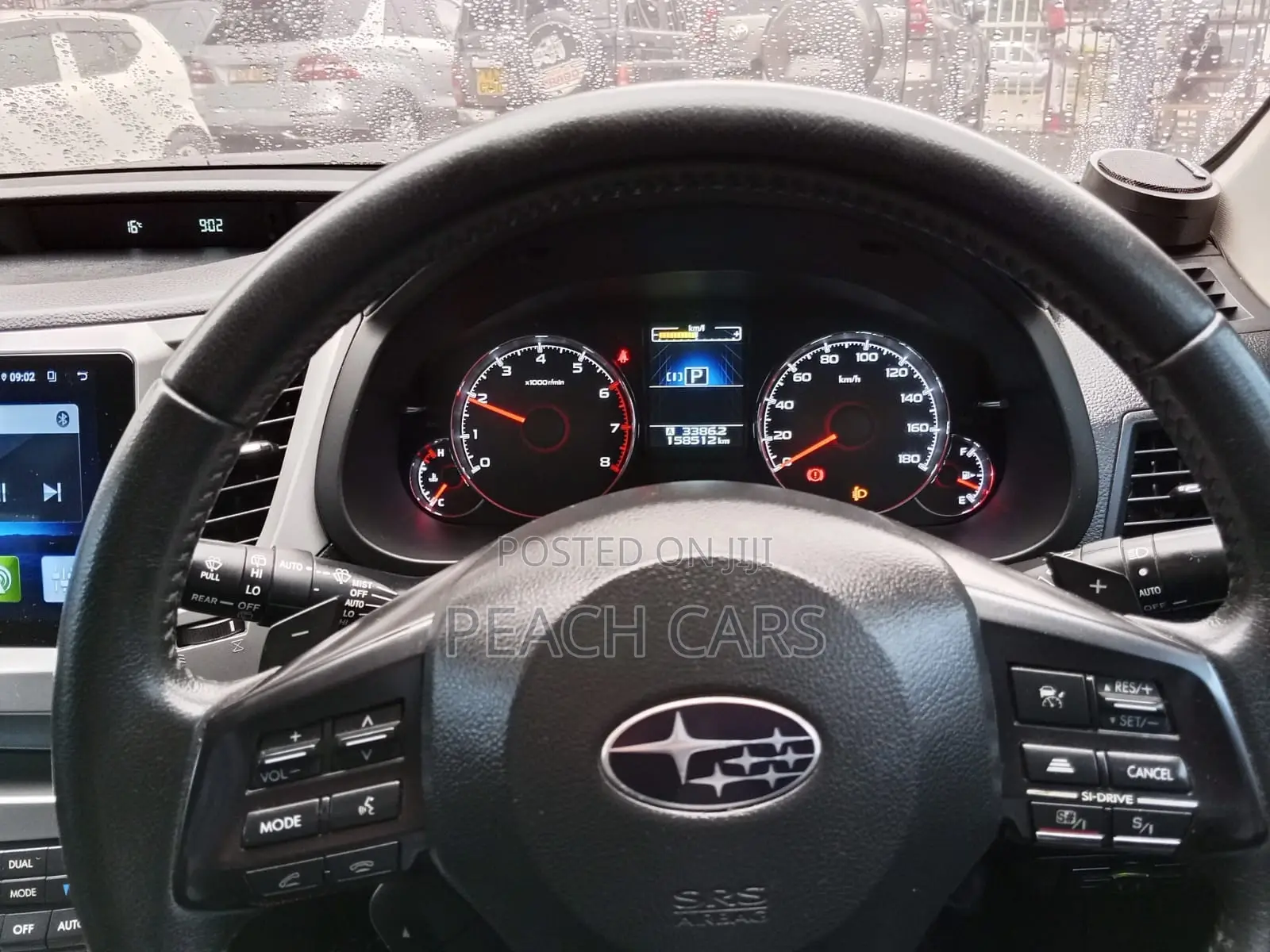 Subaru Legacy 2012 Black