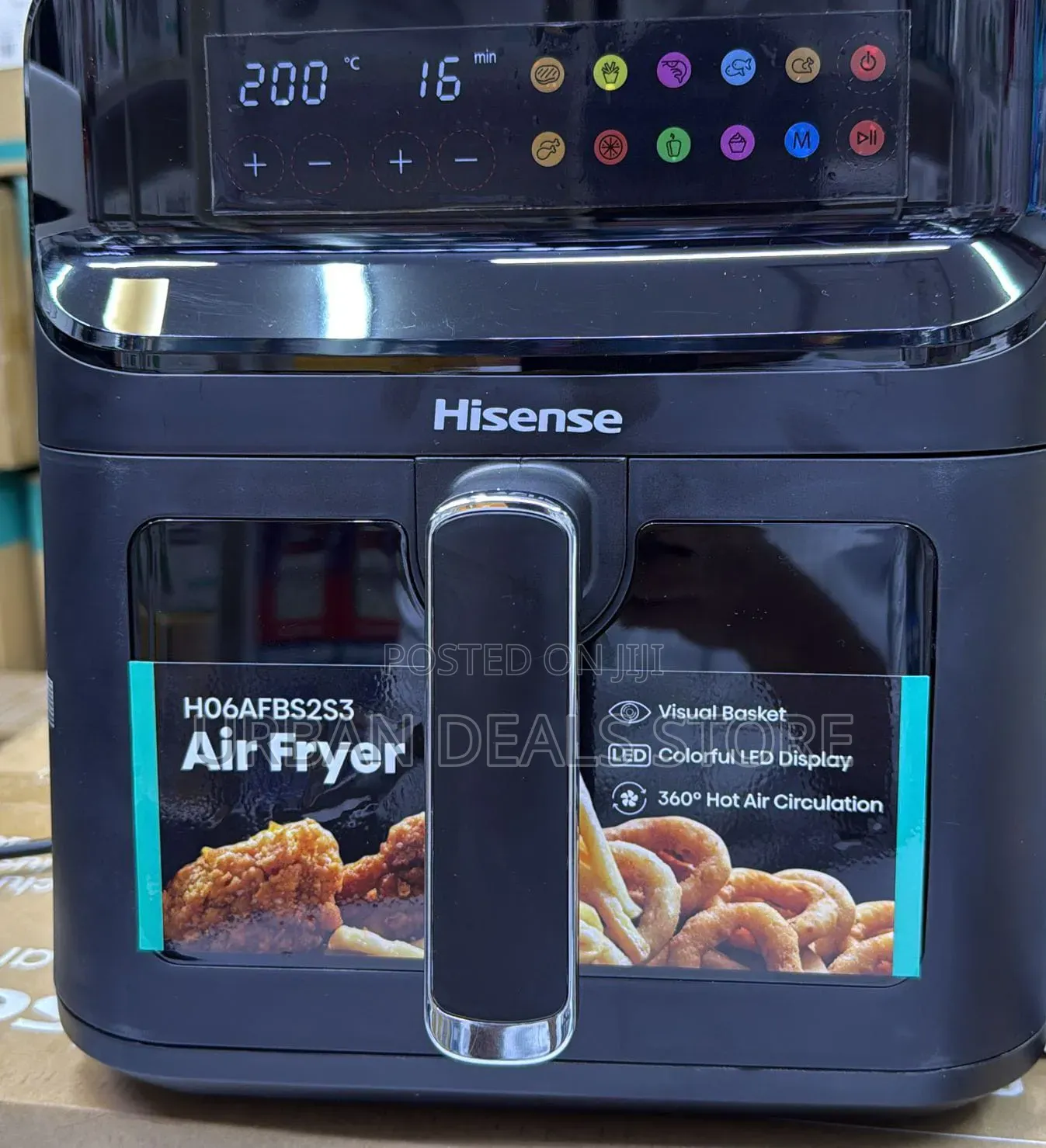 Hisense 6.3l Single Basket Air Fryer
