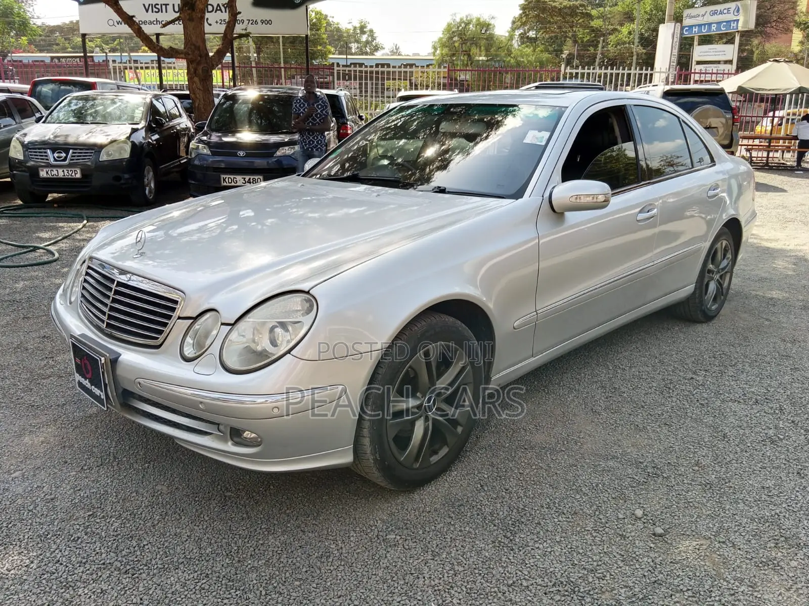 Mercedes-Benz E240 2002 Silver