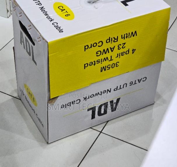 305M ADL CAT6 Network Installation Cable With Rip Cord