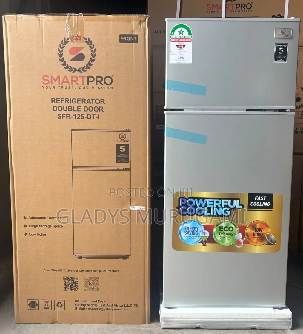 95 Litres Smart Pro SFR 125-Dt-I Double Door Refrigerator