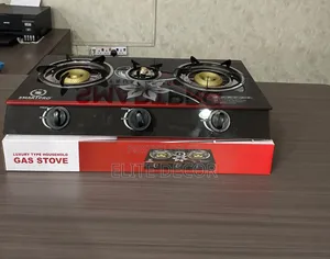 Smart Pro 3-Burner Gas Stove – Tempered Glass Top