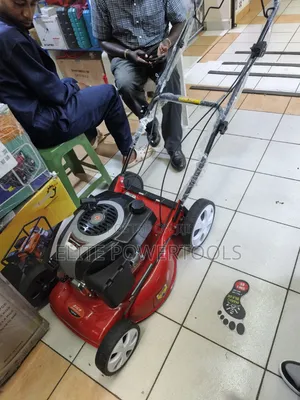 18" Petrol Grass Cutter Lawn Mower – Heavy Duty Garden Machine