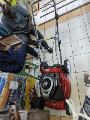 18" Petrol Grass Cutter Lawn Mower – Heavy Duty Garden Machine