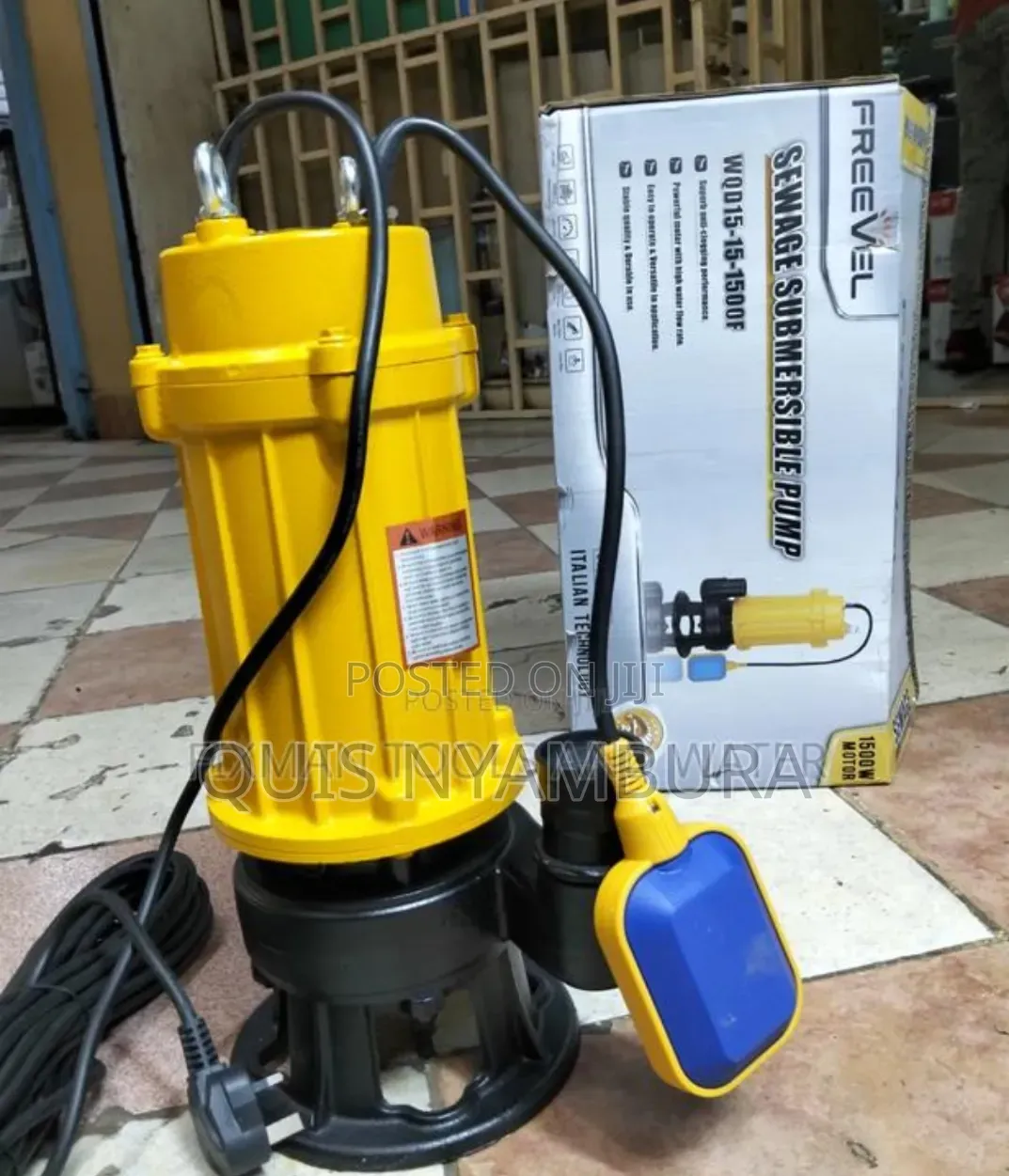 Electric Sewage Pump 2" Freevel Sewage Pump 2hp 15m