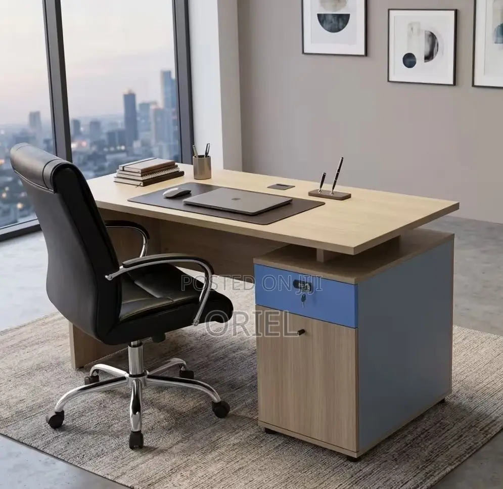 1.2M Executive Desk : Wooden Staff Desk