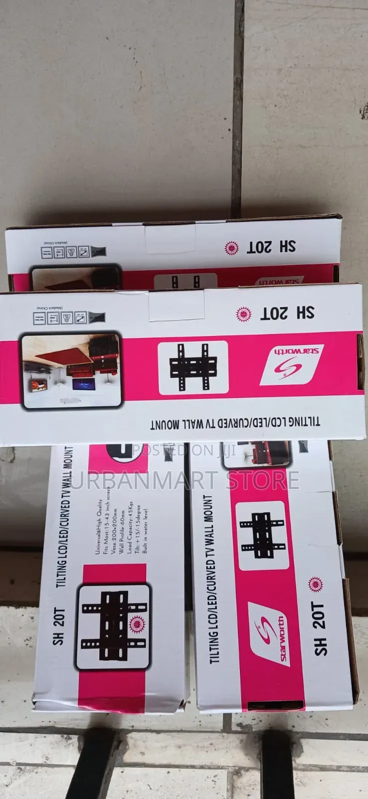 Brand New SH 20T TV Wall Bracket for 15–43 Inch Screens