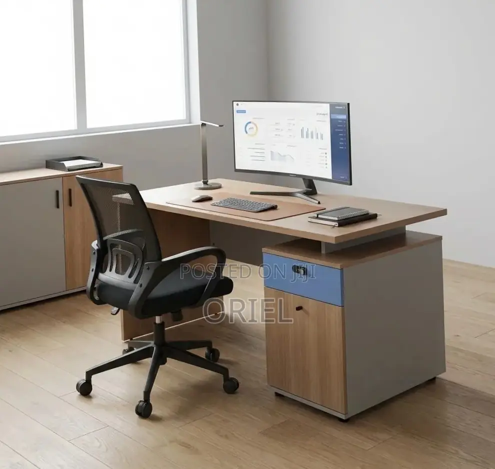 1.2M Executive Desk : Wooden Staff Desk