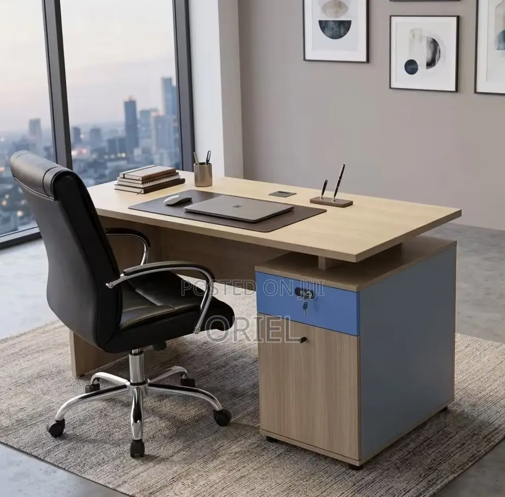 1.2M Executive Desk : Wooden Staff Desk