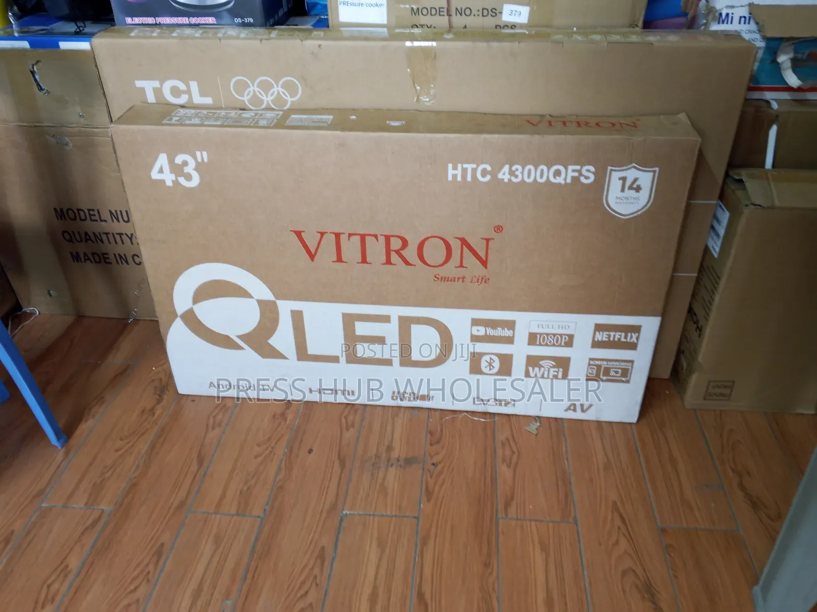 Vitron 43" QLED Smart Android TV