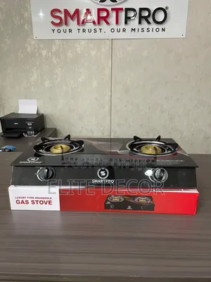 SmartPro 2-Burner Glass Top Gas Stove