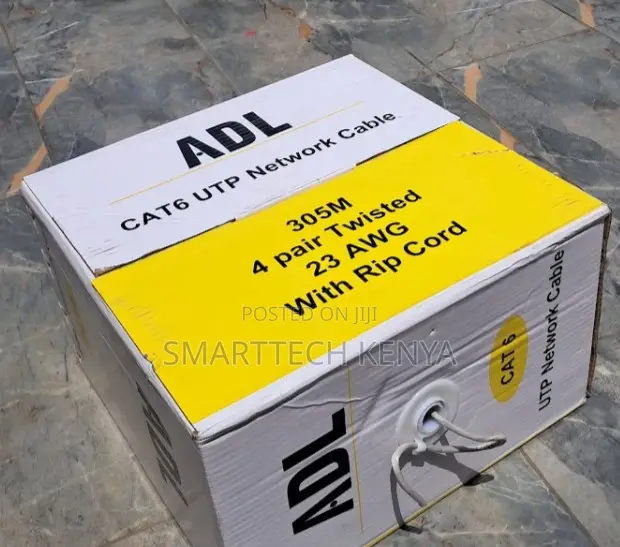 CAT6 UTP Indoor Data Cable 305M for CCTV and Networking