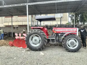 Massey Ferguson MF385 4x4 + Brand New Plough