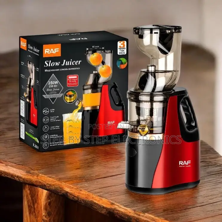 Compact Design RAF R.2831 400Ml Slow Juicer Juice Extractor