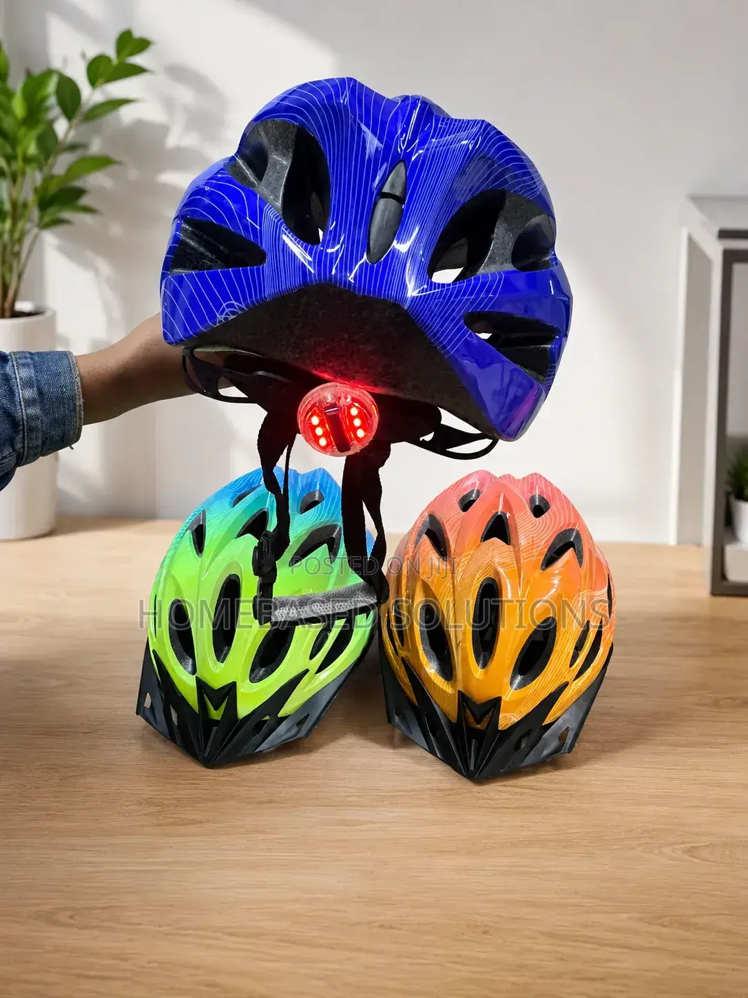 Adult/Teenagers Cycling Hard Helmet With Flashing Lights