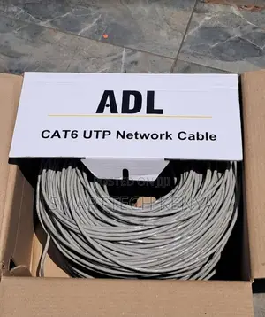 305m 4 Pair Twisted 23 Awg With Rip Cord Cat.6 Network Cable