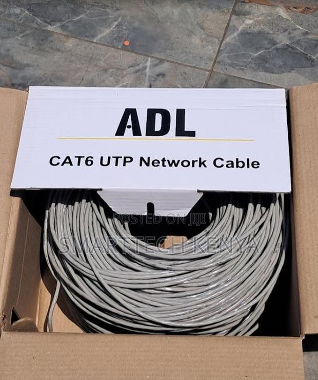 305m 4 Pair Twisted 23 Awg With Rip Cord Cat.6 Network Cable - main view