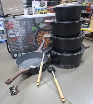 CCF Life Granite Coating Cookware 11pc