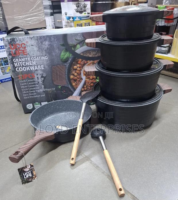 CCF Life Granite Coating Cookware 11pc - main view