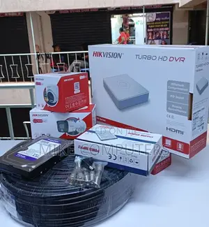 Hikvision 2 Camera CCTV Full Set | 4 Channel DVR Colour Set