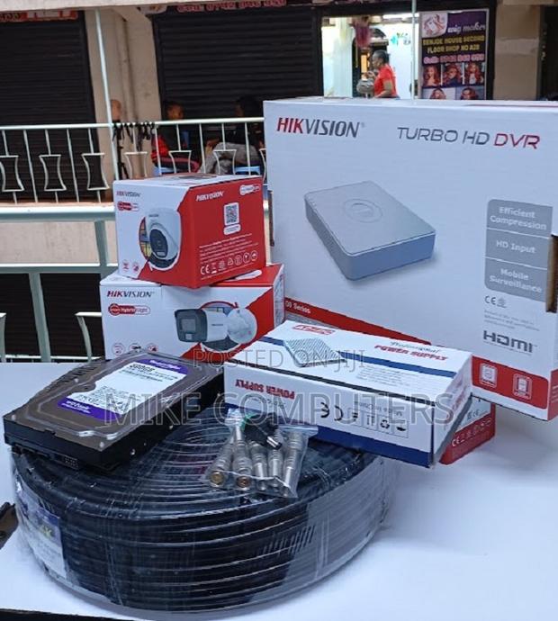 2CH CCTV Full Kit Hikvision | Complete Home Business Security - main view