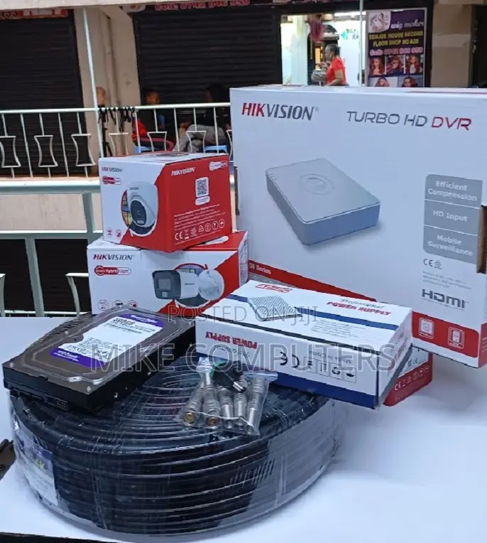 2CH CCTV Full Kit Hikvision | Complete Home Business Security