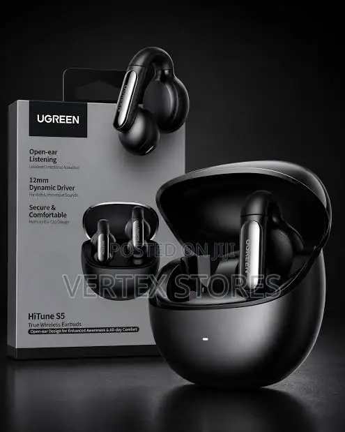 UGREEN HiTune S5 (WS210) Open-Ear Earbuds - Black