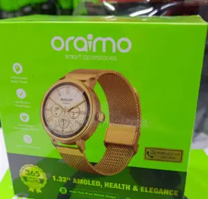 Oraimo Watch Muse Smartwatch With 1.32" AMOLED Display