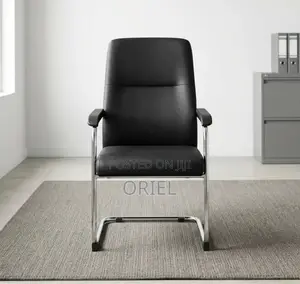 Office Waiting Leather Chair : Classic Guest Chair