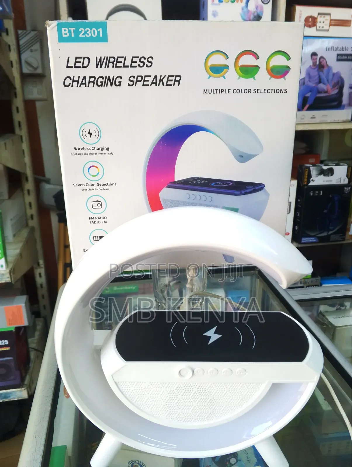 Colorful Bluetooth Led Wireless With Phone Charger
