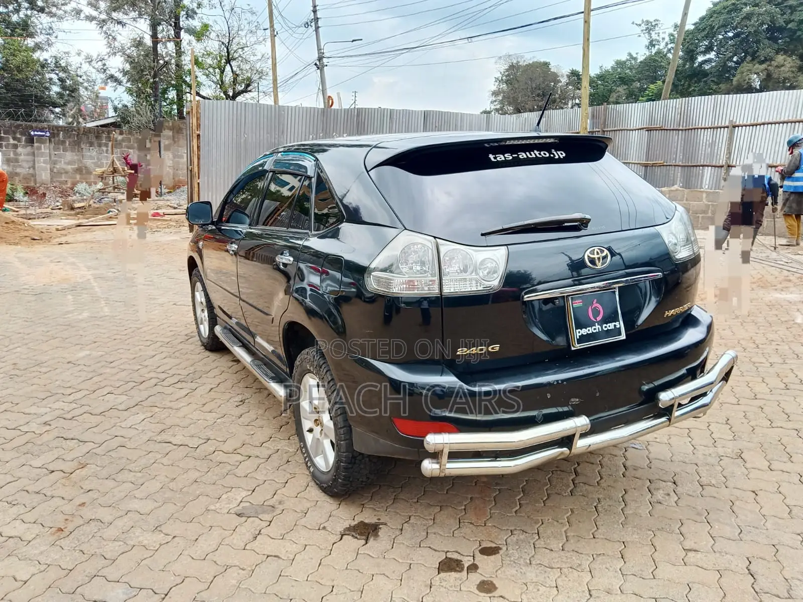 Toyota Harrier 2008 Black