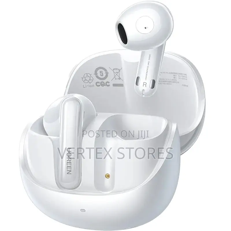 UGREEN HiTune H6 Pro (WS203 / W203) Hybrid ANC Earbuds - White