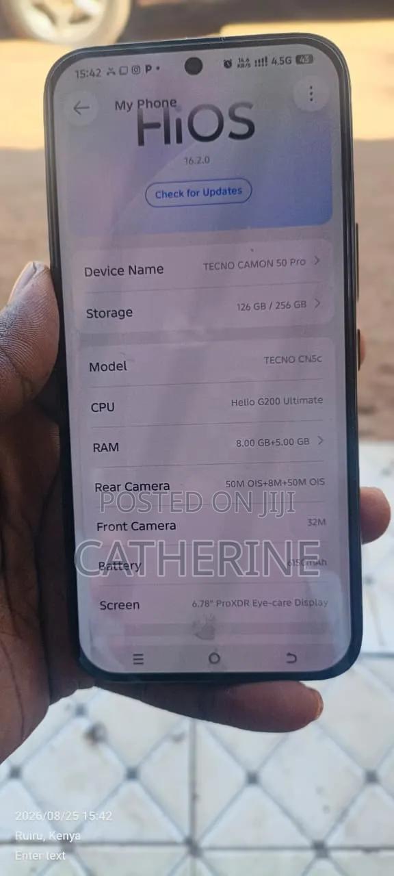Tecno Camon 50 Pro 256 GB Black - thumbnail 3