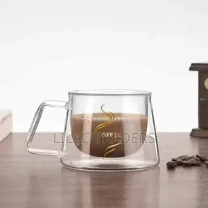 Coffee Label 180ml Double Mug