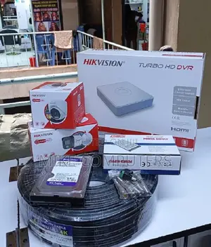 Smart Colored Hikvision 1080P Full HD 2MP CCTV 2Cameras