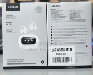UGREEN ClipBuds Magic (WS208) Open-Ear Earbuds - White