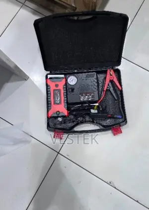 Portable Car Jump Starter Kit With Air Compressor & Tyre Inflator