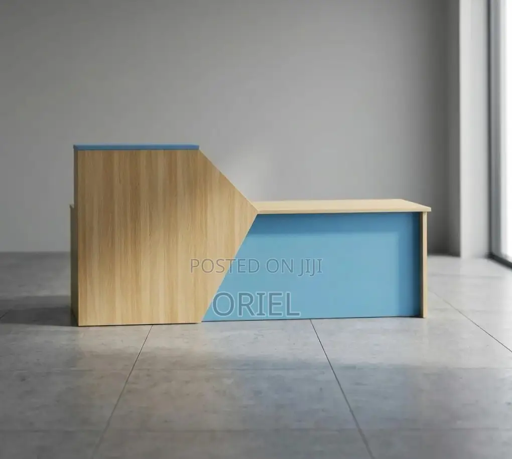 Office Reception Counter Desk : Custom 2400MM Reception Table