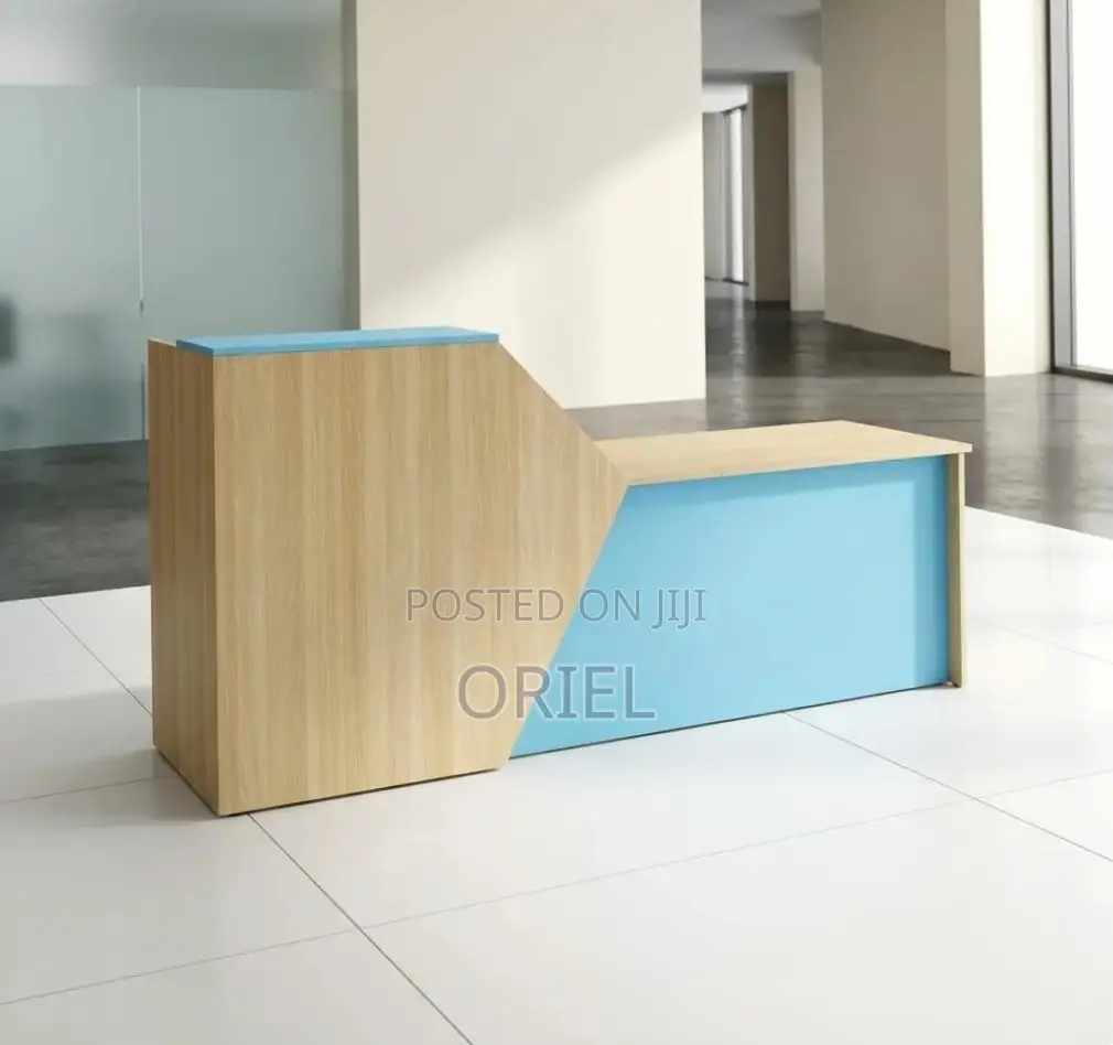 Office Reception Counter Desk : Custom 2400MM Reception Table
