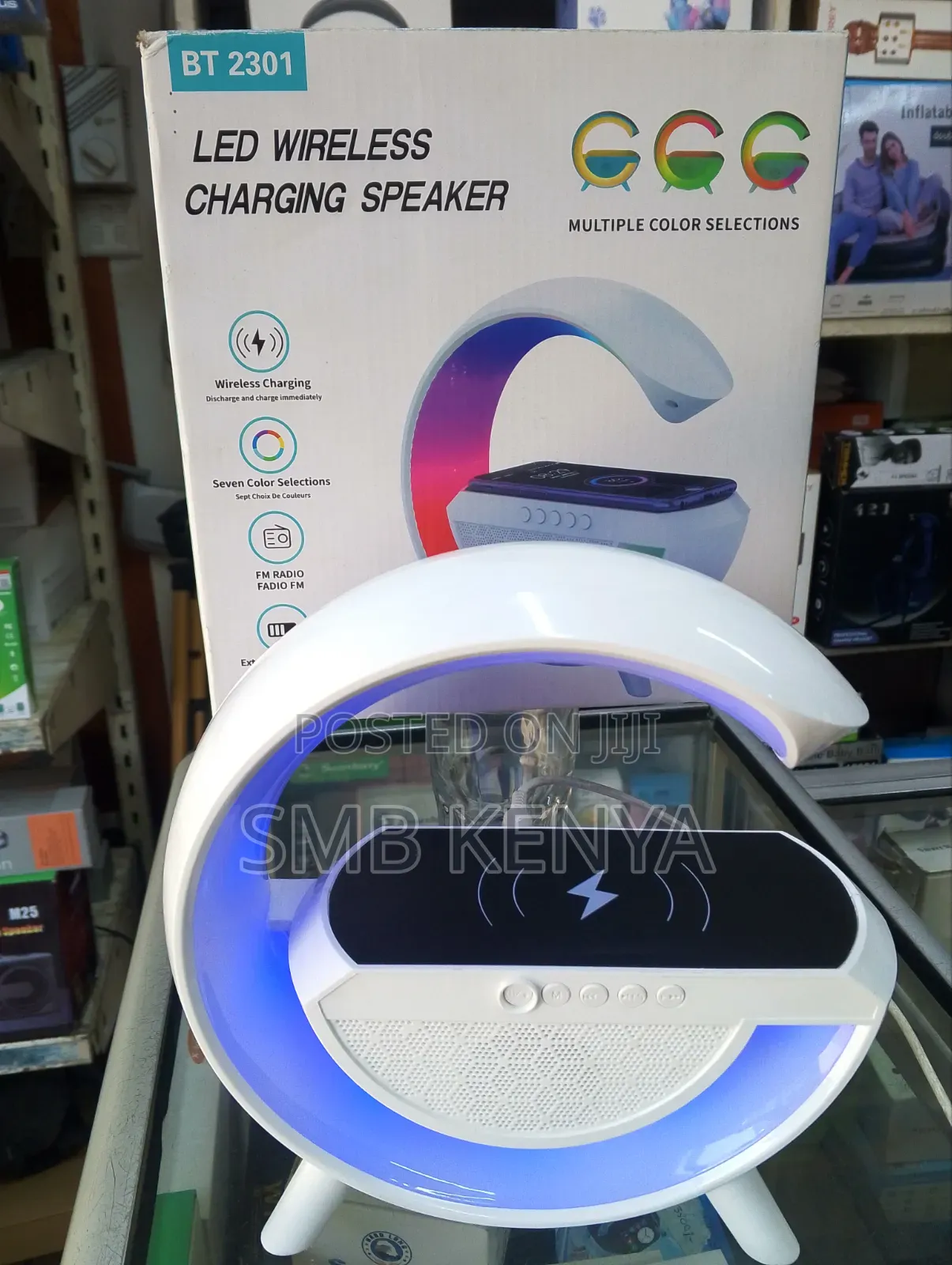 Multifunctional Wireless Charging Bluetooth Speaker