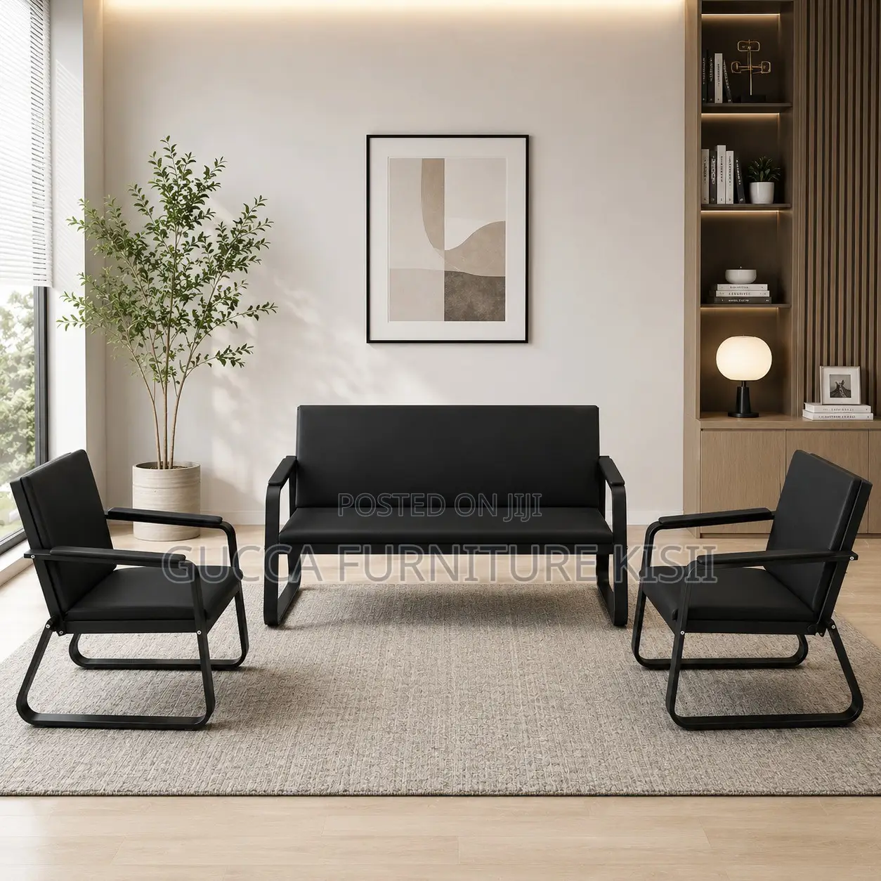 Reception Sofa; 5 Seater Waiting Sofa in Kenya
