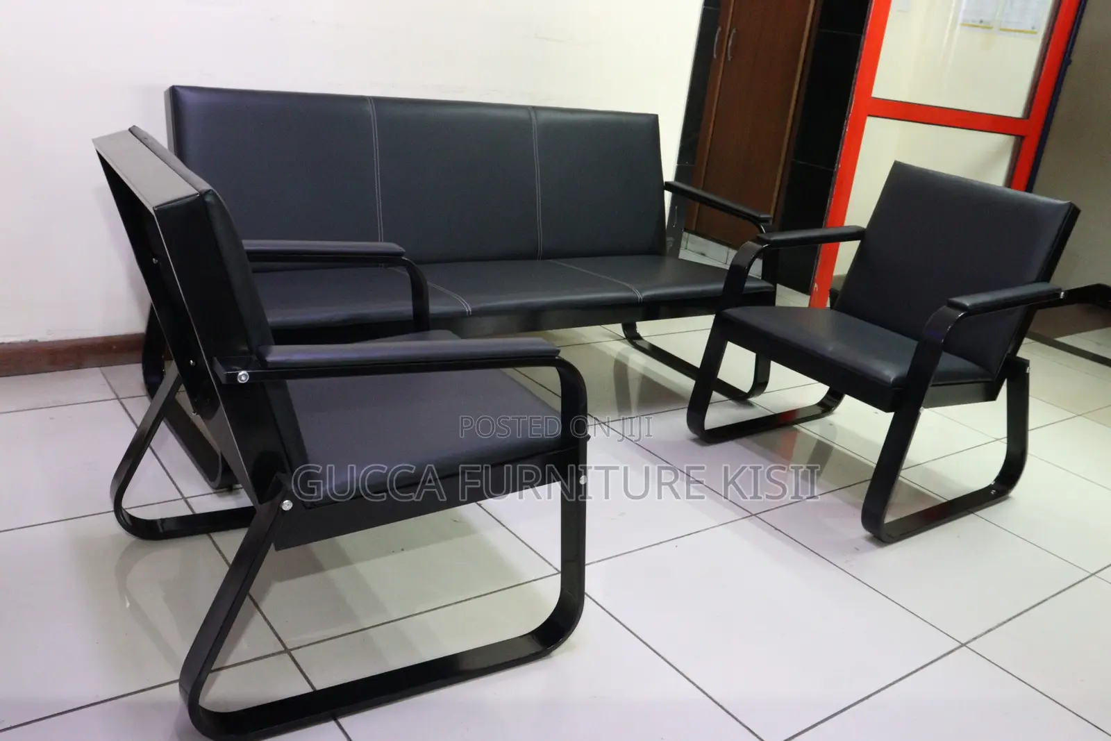 Reception Sofa; 5 Seater Waiting Sofa in Kenya