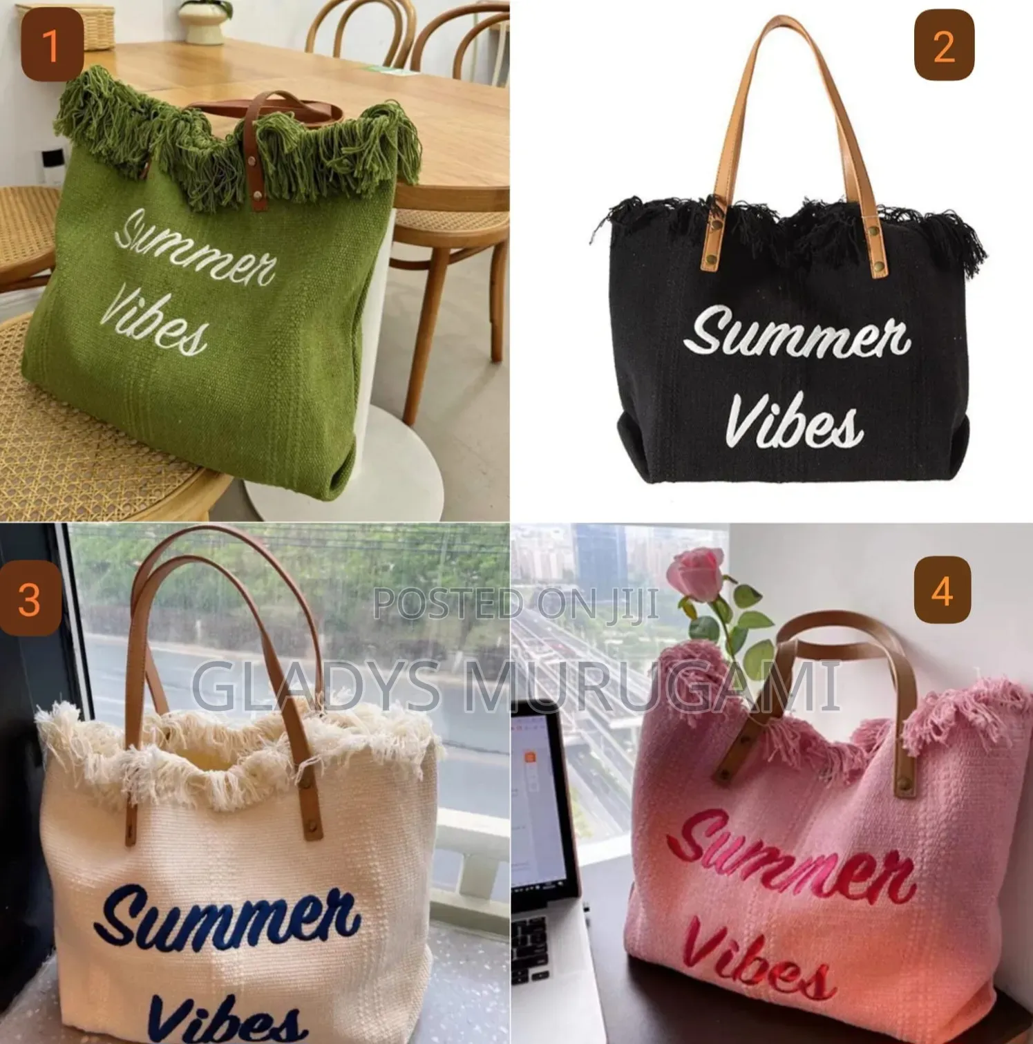 Summer Vibes' Large Capacity Women