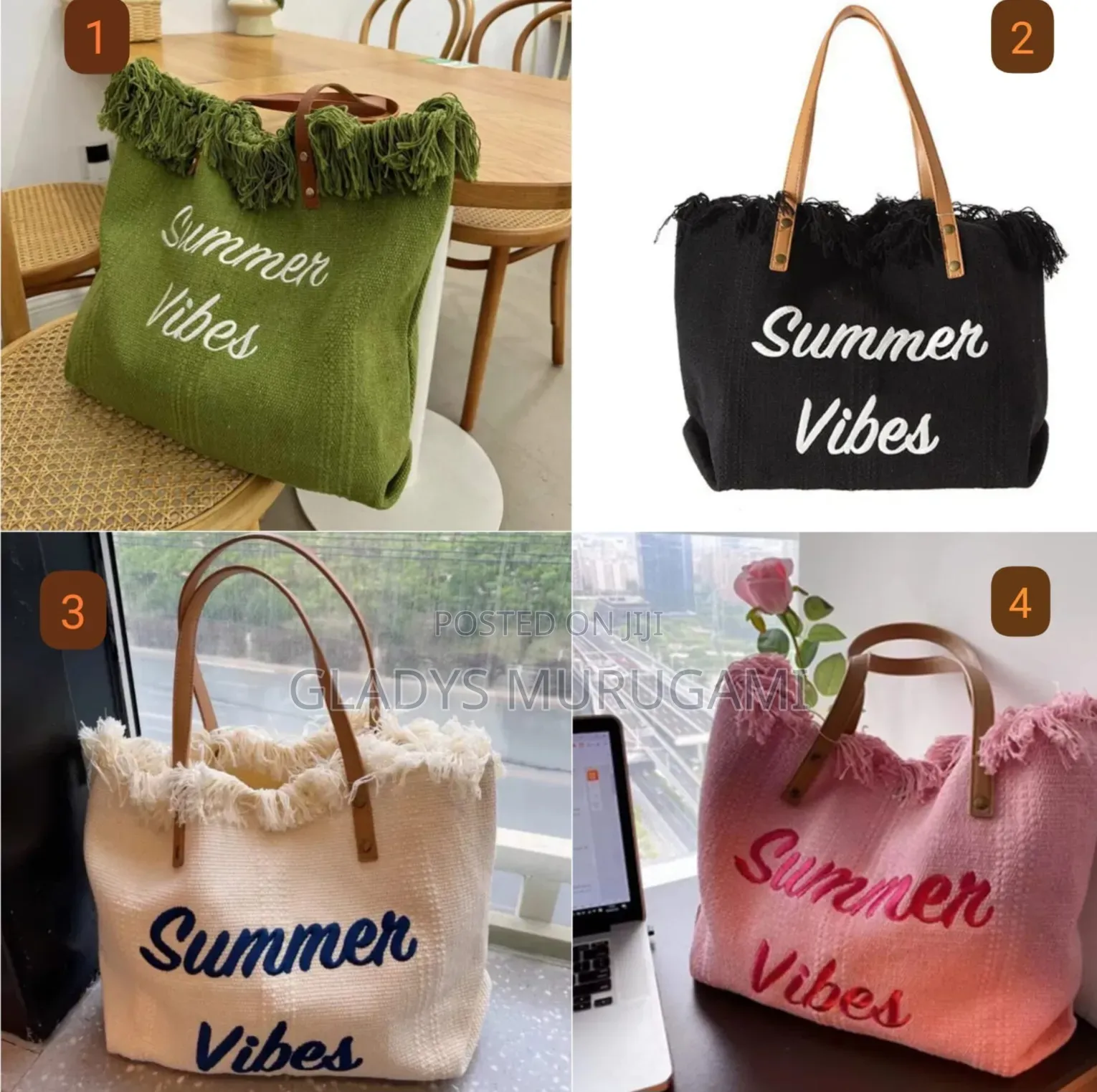 Summer Vibes' Large Capacity Women