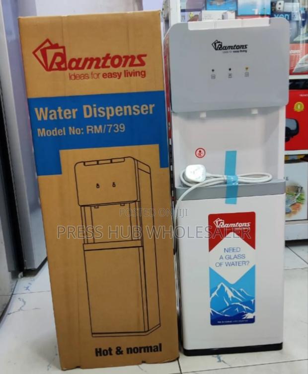 Ramtons Hot & Normal Dispenser White/Grey - Rm/739