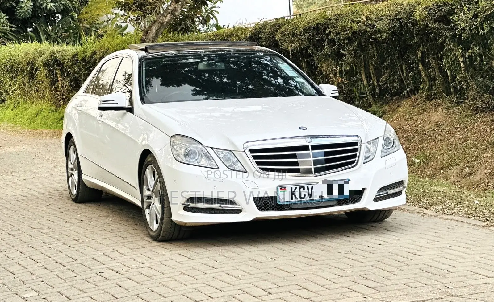Mercedes-Benz E350 2012 White