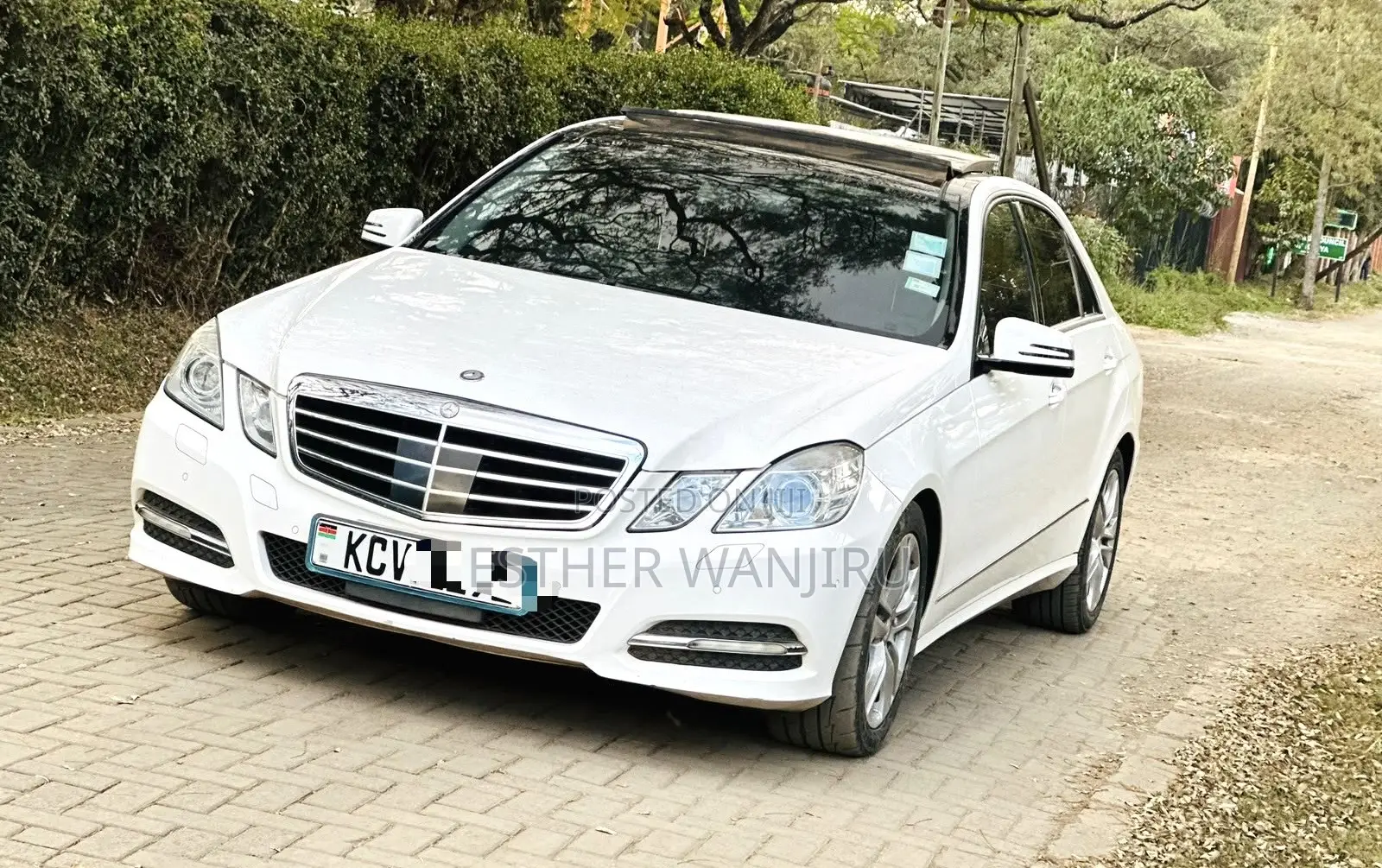 Mercedes-Benz E350 2012 White